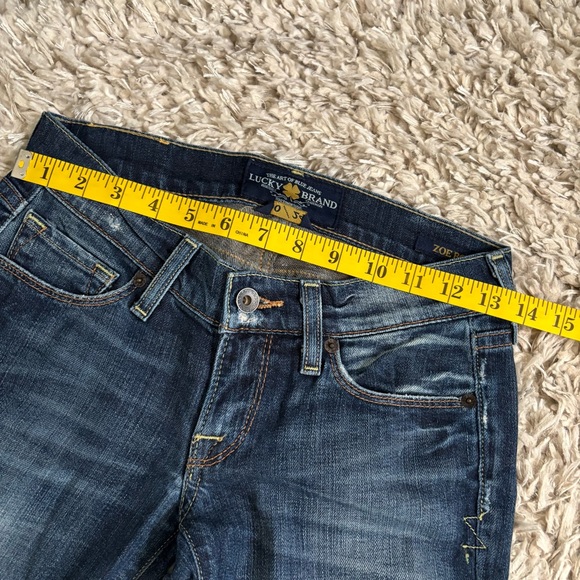 Lucky Brand bootcut jeans, Size 24 waist - Picture 7 of 8